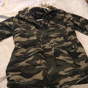 Forever 21 camo jacket